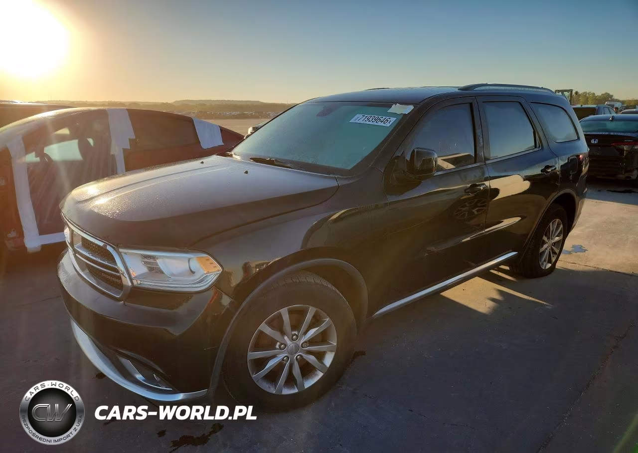 2017 Dodge Durango Sxt VIN:1C4RDHAG3HC740366 - 1