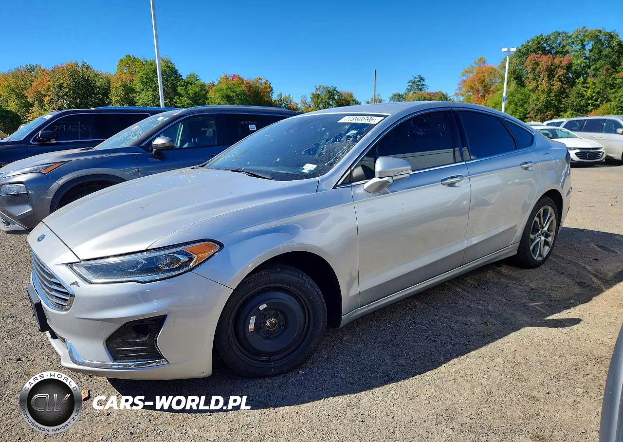2019 Ford Fusion Sel VIN:3FA6P0CDXKR140327 - 1