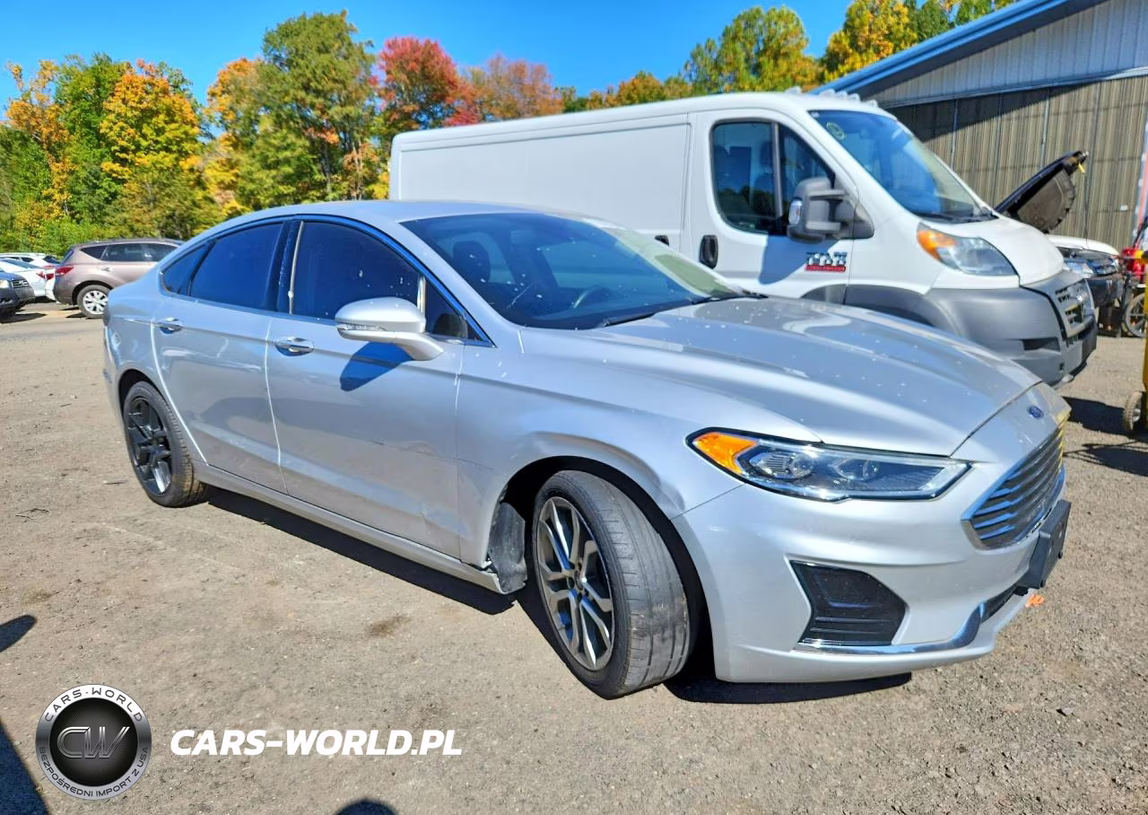 2019 Ford Fusion Sel VIN:3FA6P0CDXKR140327 - 4
