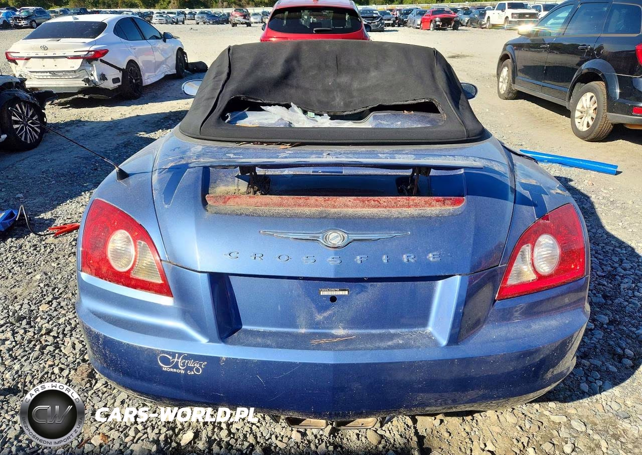 2006 Chrysler Crossfire Limited VIN:1C3AN65L26X067750 - 6