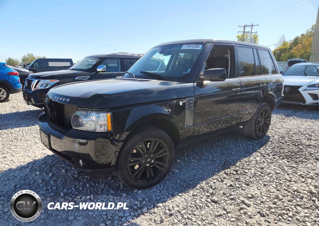 2011 Land Rover Range Rover Hse Luxury VIN:SALMF1D45BA350605 - 1