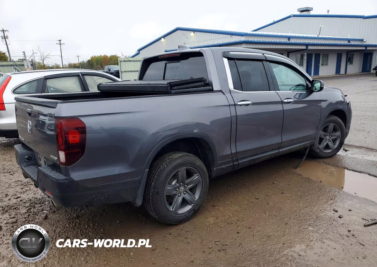 2022 Honda Ridgeline Rtl VIN:5FPYK3F72NB005381 - 3