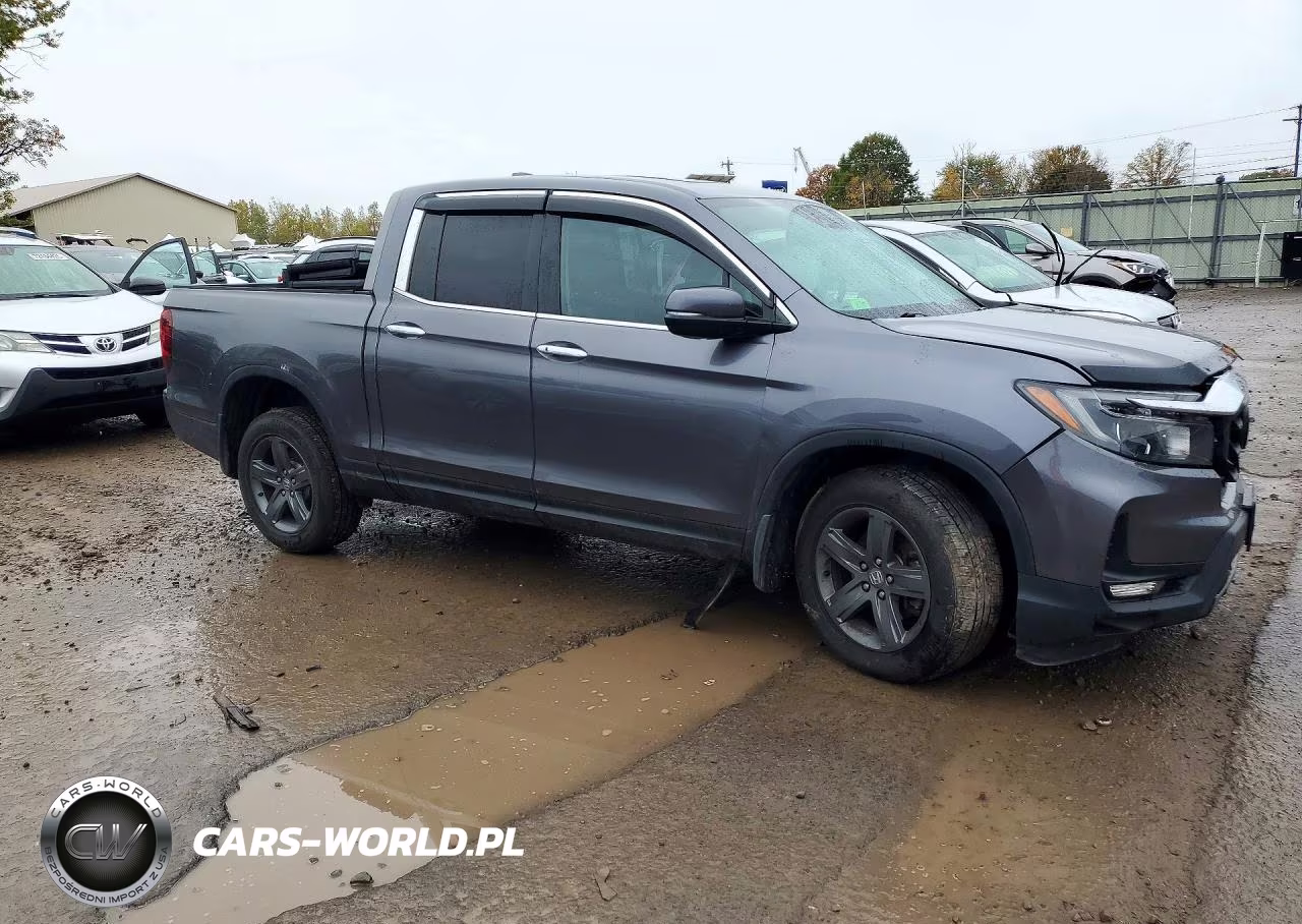 2022 Honda Ridgeline Rtl VIN:5FPYK3F72NB005381 - 4