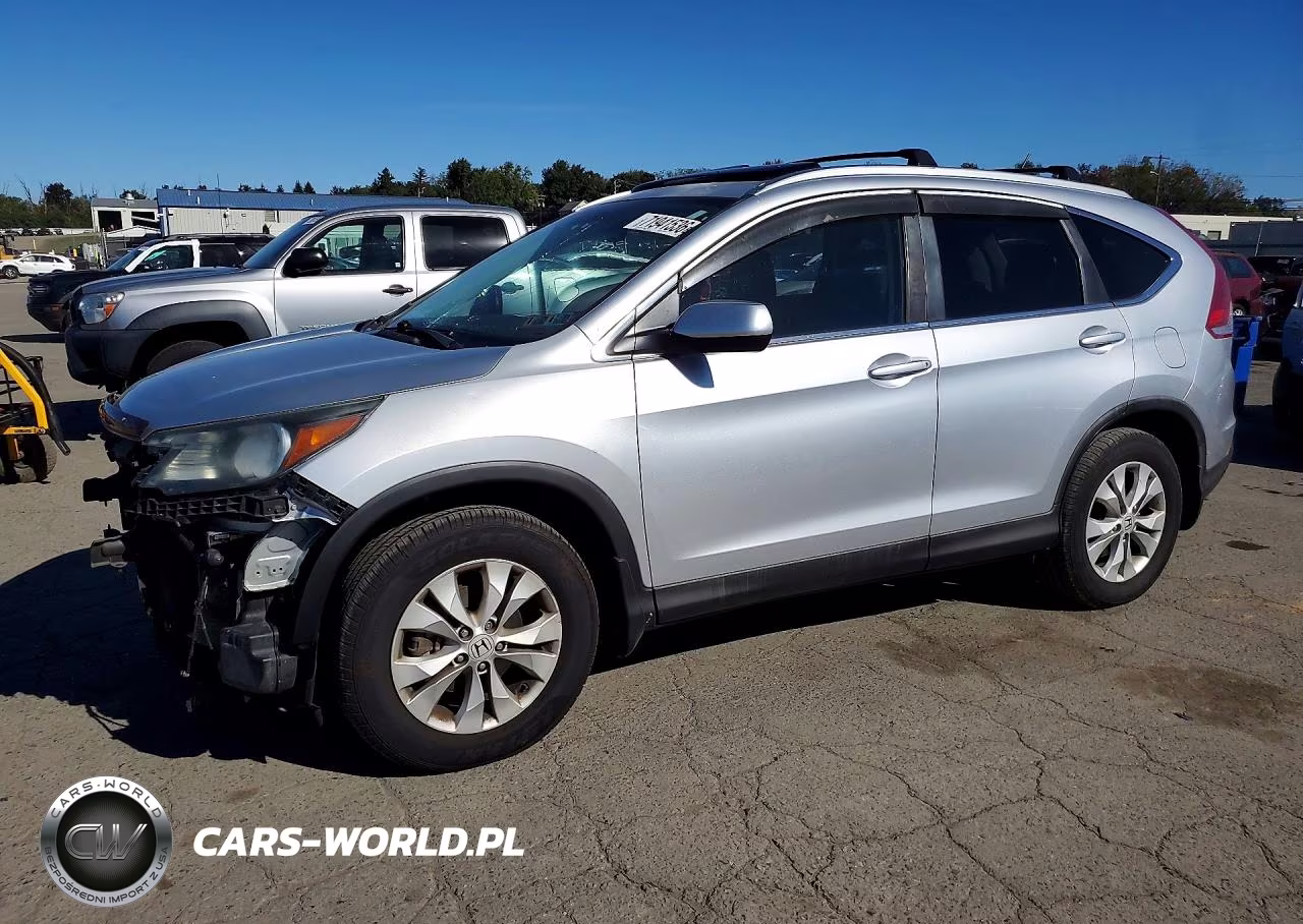 2014 Honda Cr-V Exl VIN:2HKRM4H77EH617846 - 1