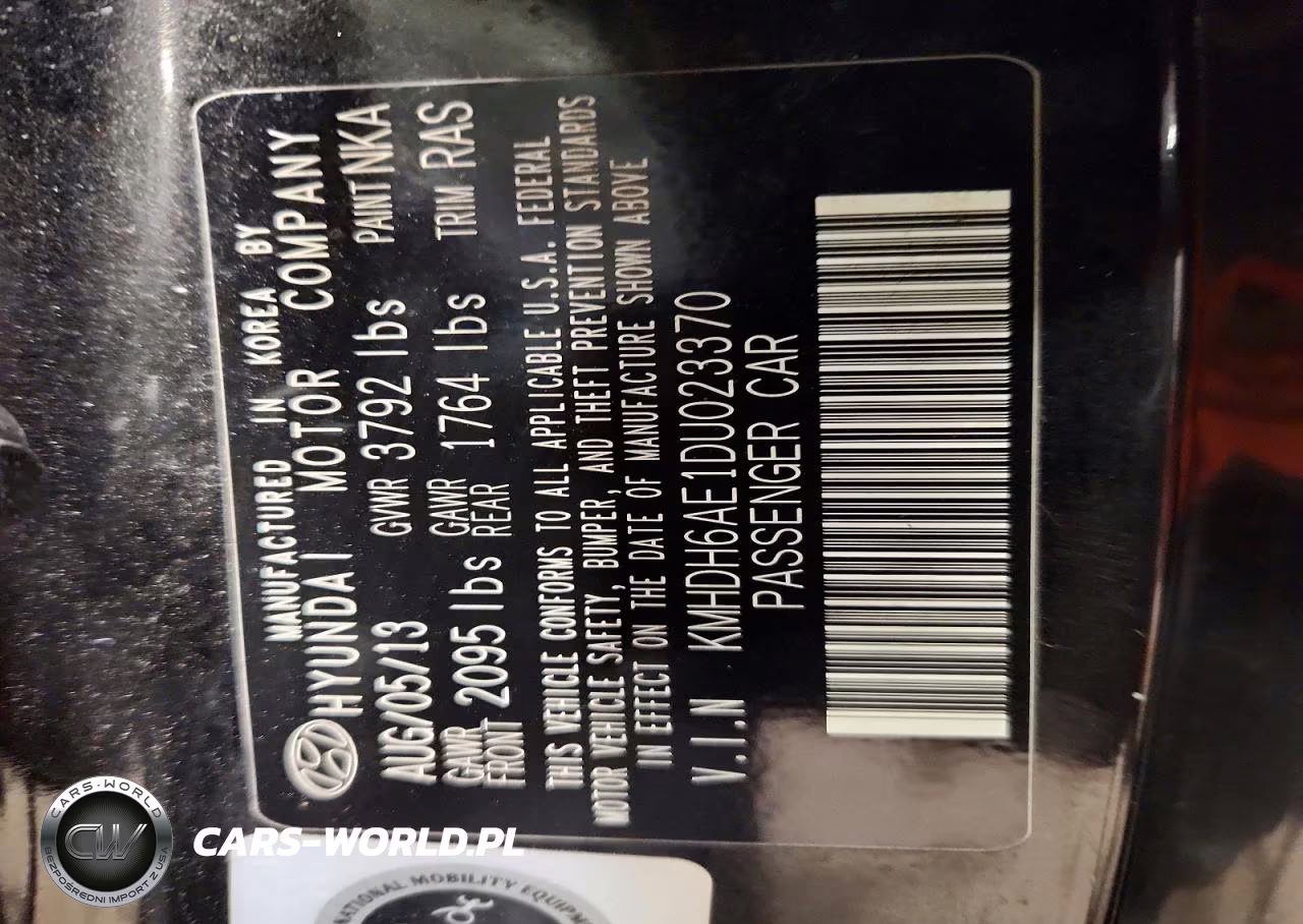 2013 Hyundai Elantra Coupe Gs VIN:KMHDH6AE1DU023370 - 12