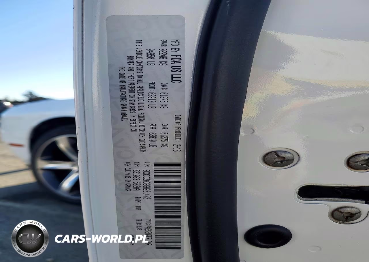 2016 Dodge Challenger Sxt VIN:2C3CDZAG9GH201472 - 12