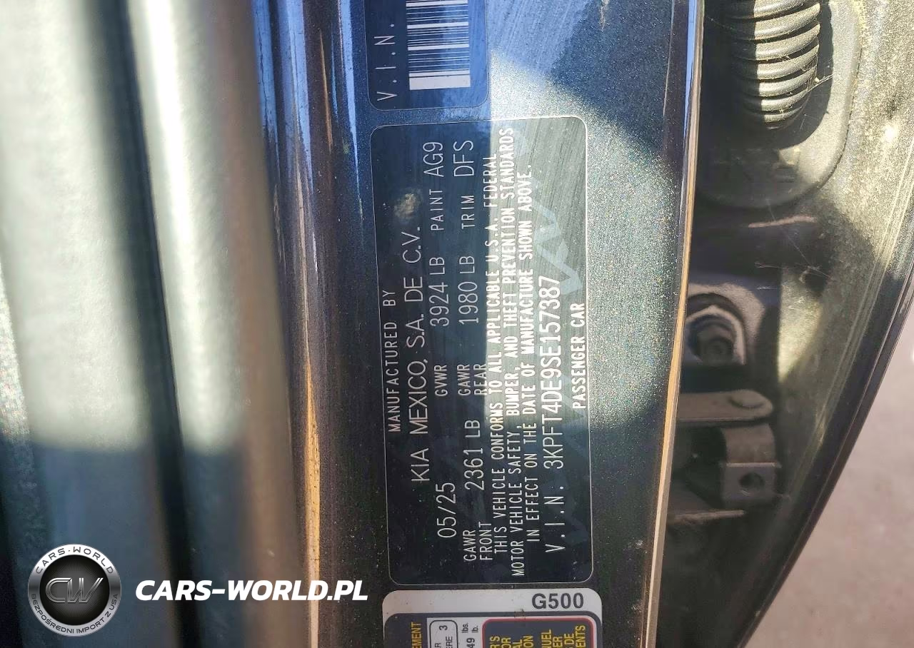 2025 Kia K4 Lxs VIN:3KPFT4DE9SE157387 - 12