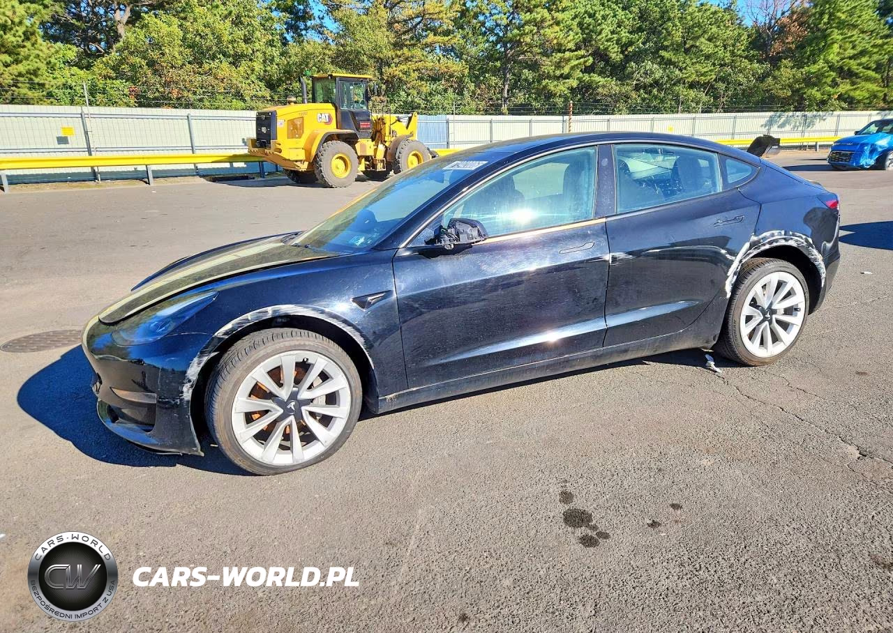 2022 Tesla Model 3 VIN:5YJ3E1EA2NF287839 - 1