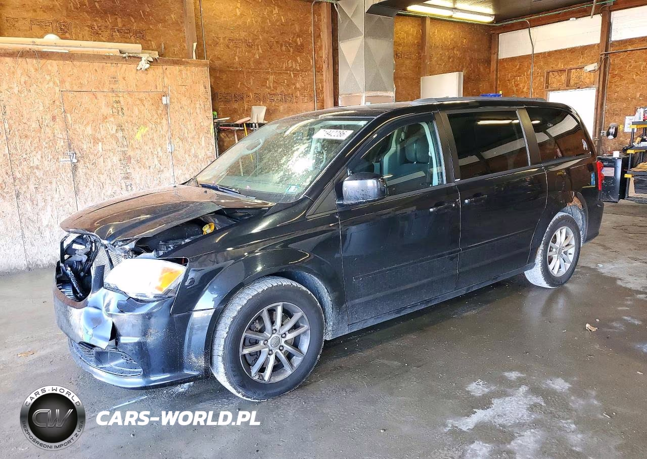 2013 Dodge Grand Caravan Sxt VIN:2C4RDGCG0DR738700 - 1
