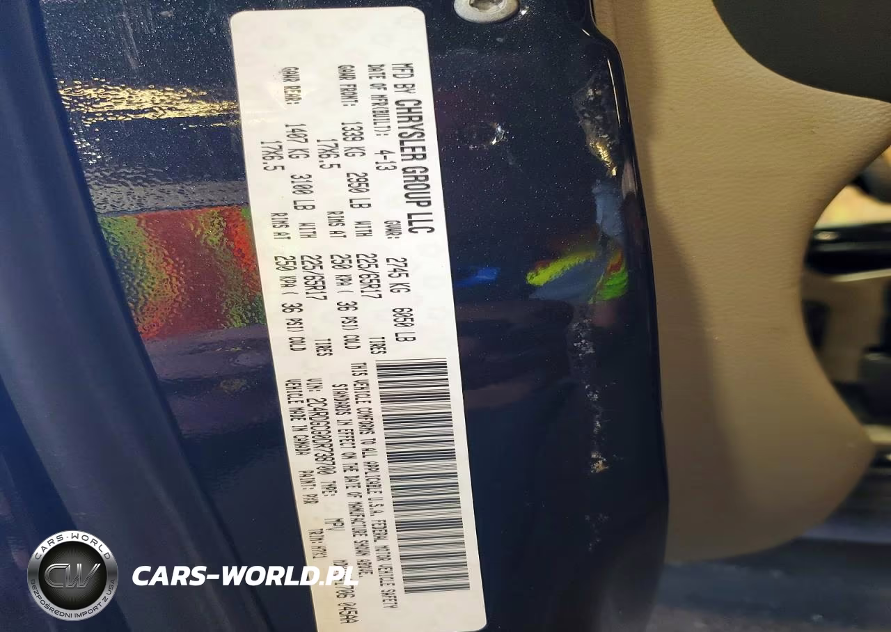 2013 Dodge Grand Caravan Sxt VIN:2C4RDGCG0DR738700 - 13