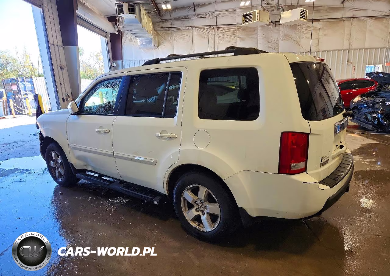 2010 Honda Pilot Exl VIN:5FNYF4H53AB037037 - 2