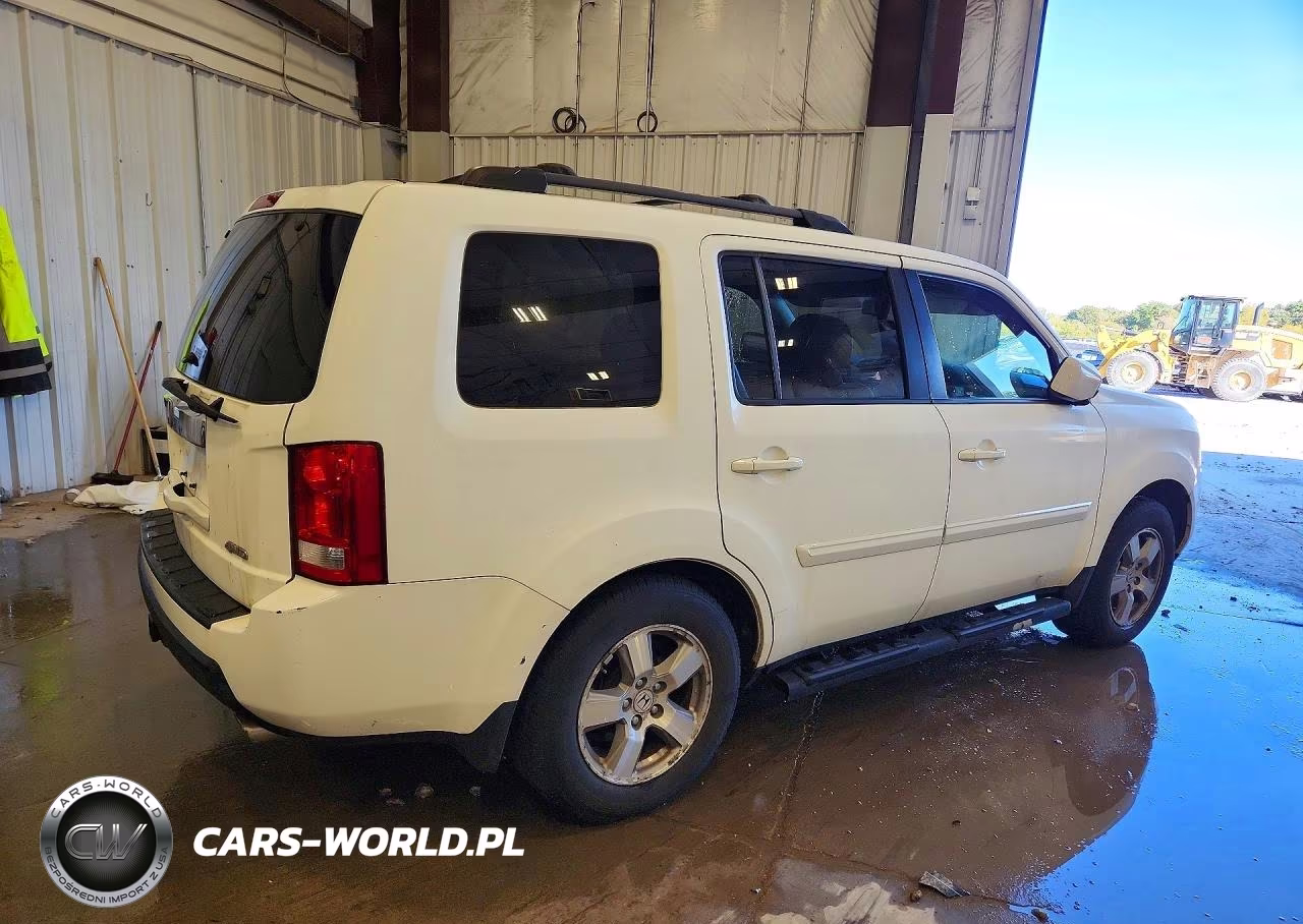 2010 Honda Pilot Exl VIN:5FNYF4H53AB037037 - 3