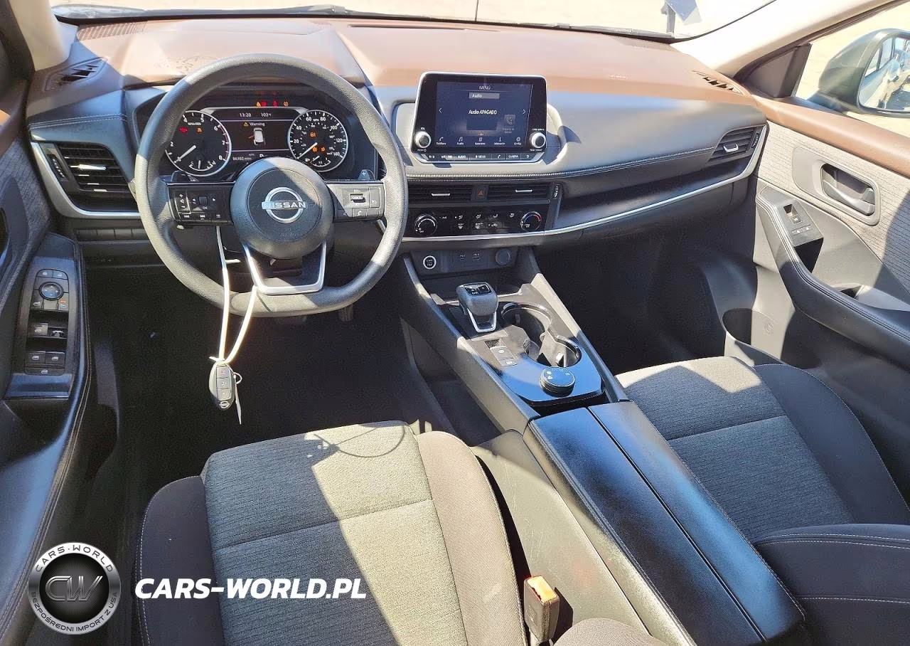 2021 Nissan Rogue S VIN:JN8AT3ABXMW226728 - 8