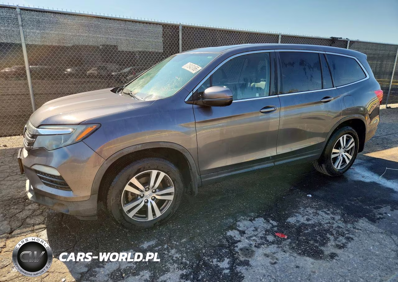 2017 Honda Pilot Exln VIN:5FNYF6H72HB027204 - 1