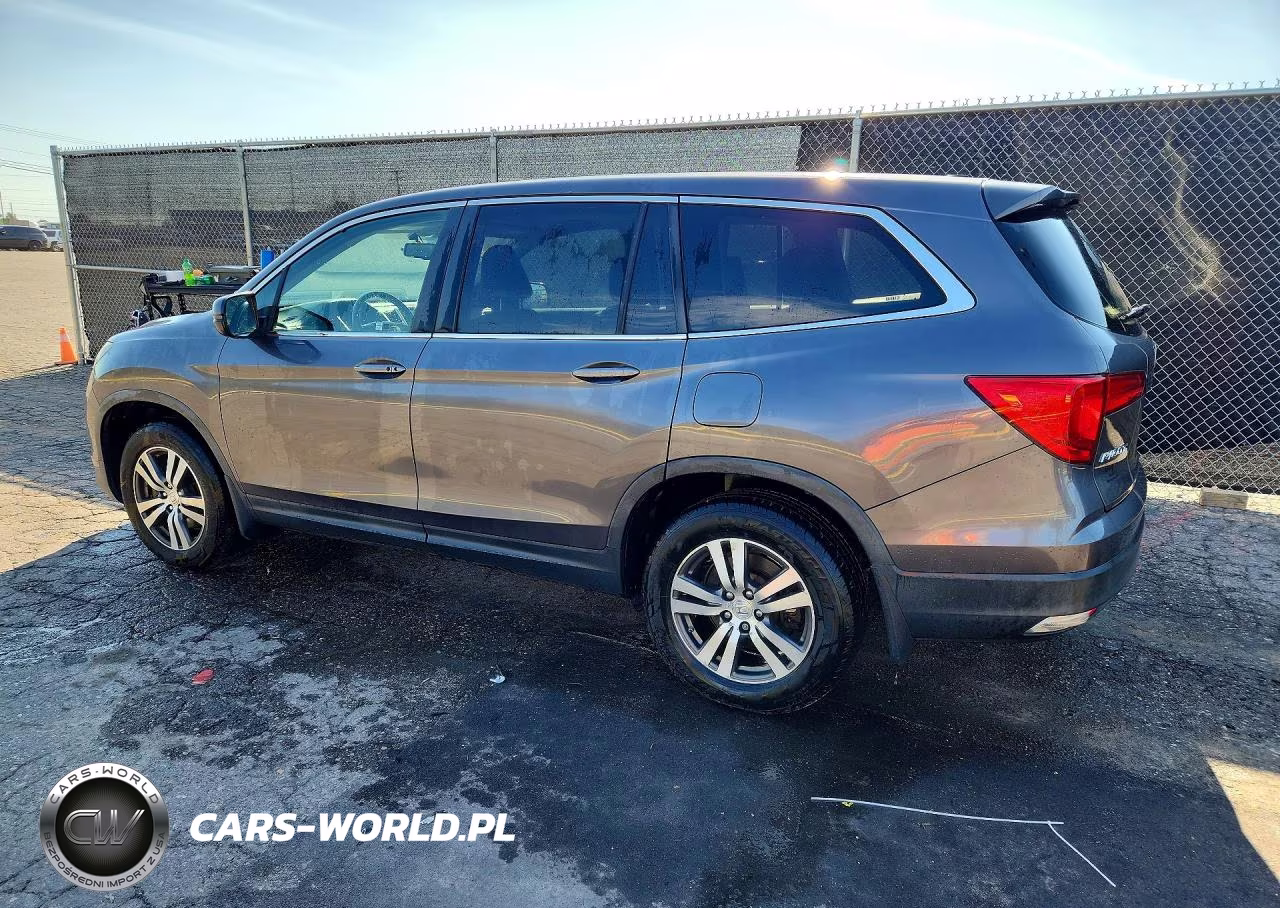 2017 Honda Pilot Exln VIN:5FNYF6H72HB027204 - 2