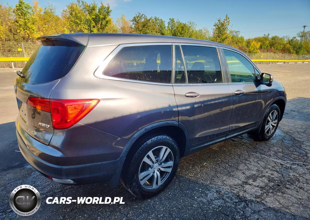 2017 Honda Pilot Exln VIN:5FNYF6H72HB027204 - 3