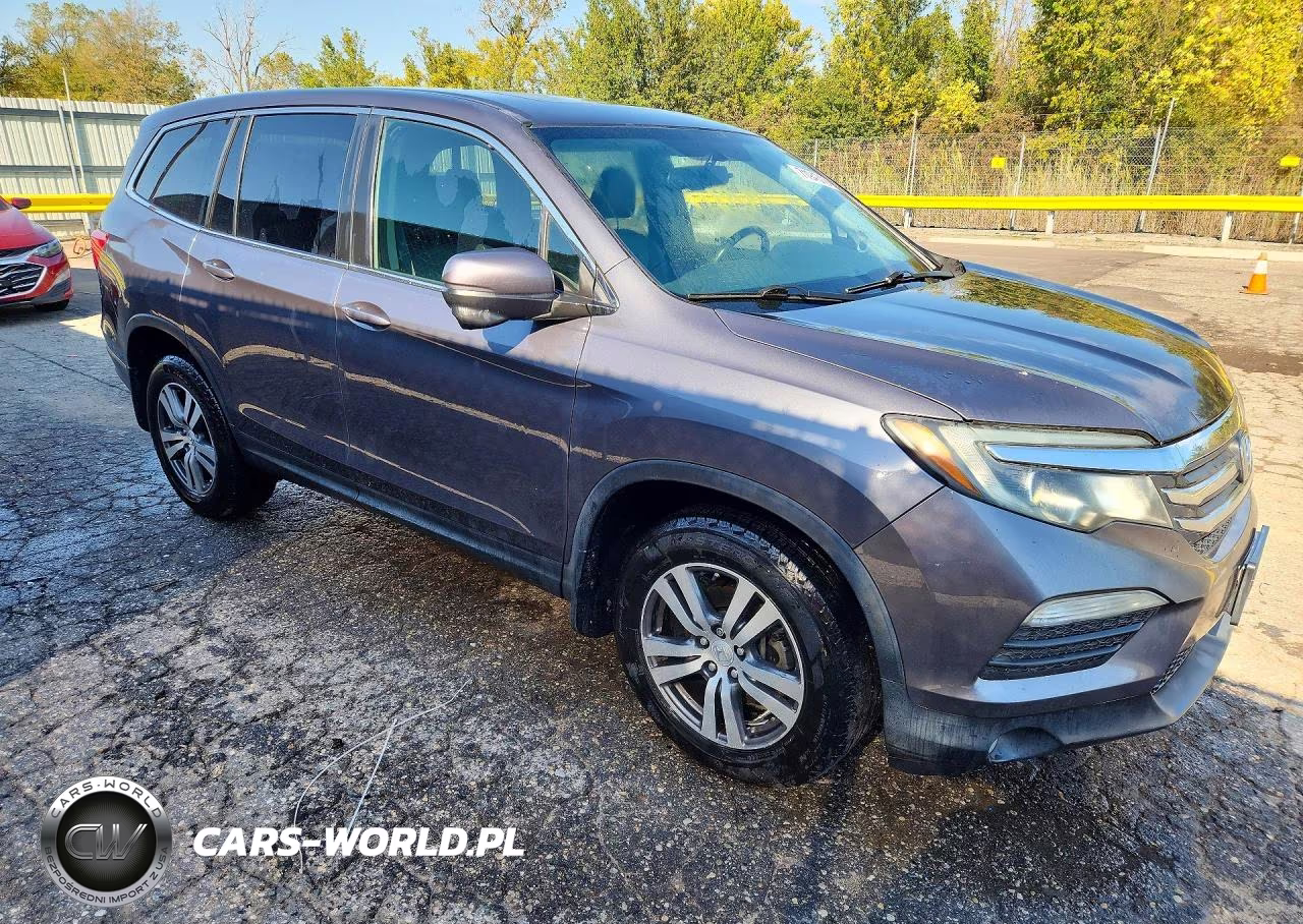 2017 Honda Pilot Exln VIN:5FNYF6H72HB027204 - 4