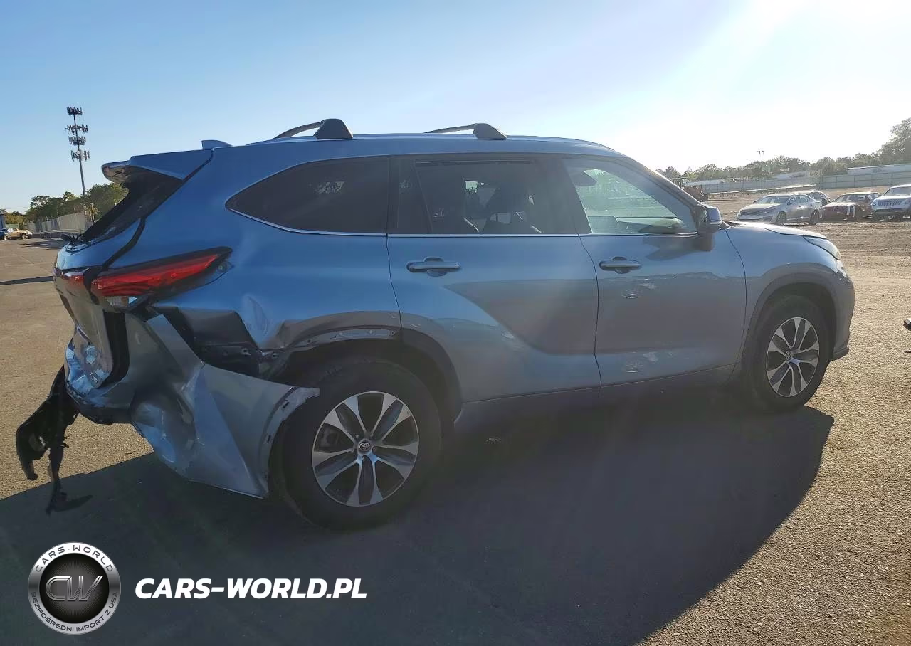 2021 Toyota Highlander Xle VIN:5TDGZRBHXMS146176 - 3