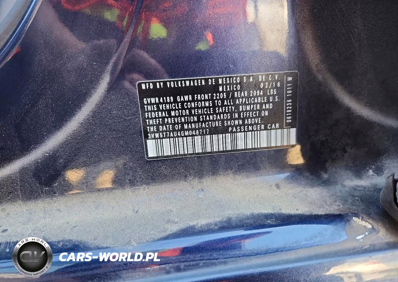 2016 Volkswagen Gti S-Se VIN:3VW5T7AU4GM046717 - 13