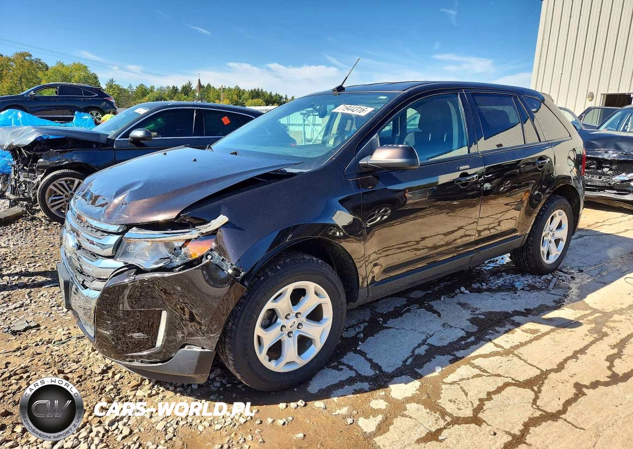 2013 Ford Edge Sel VIN:2FMDK4JC5DBE06528 - 1