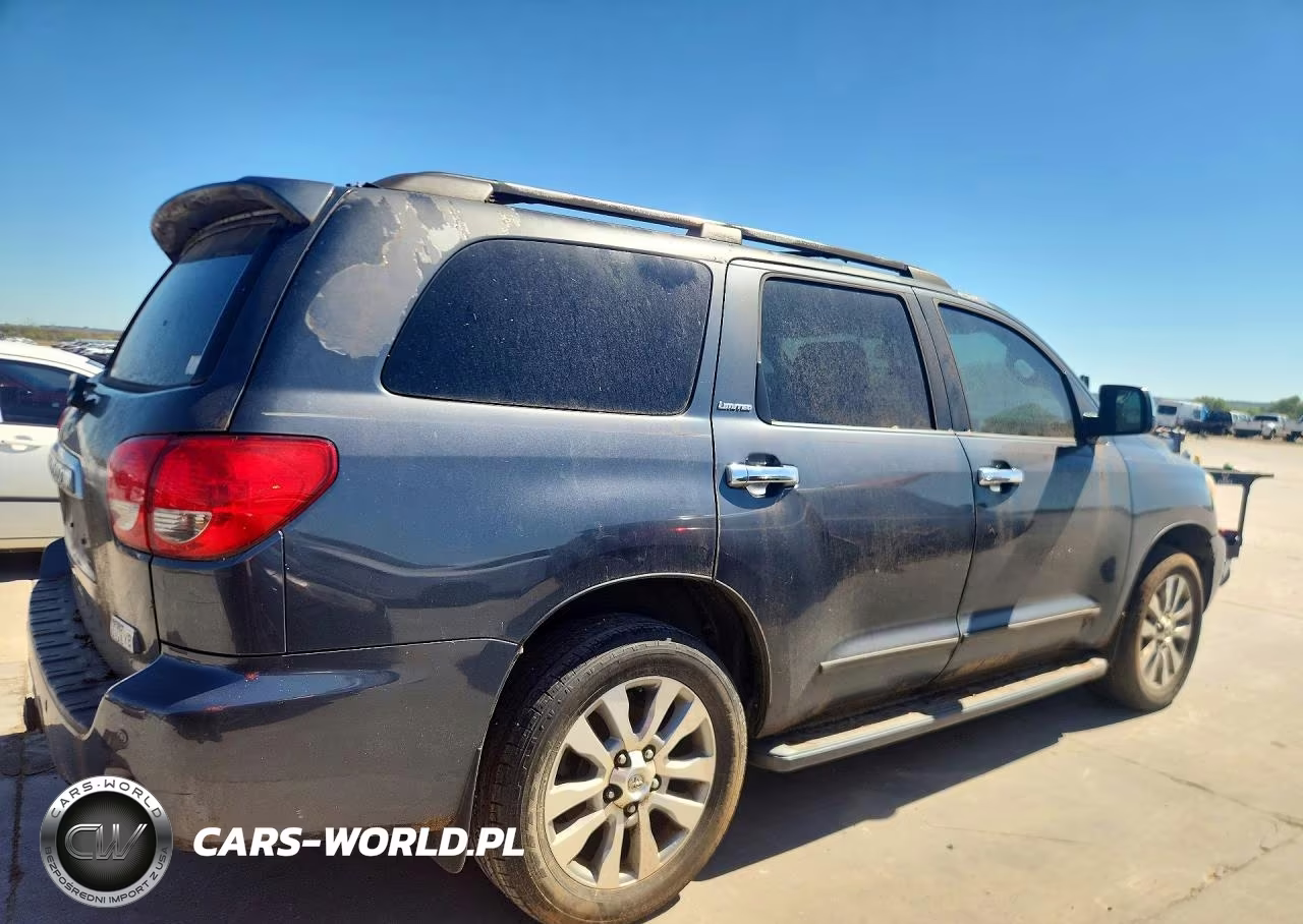 2008 Toyota Sequoia Limited VIN:5TDZY68A28S013339 - 3
