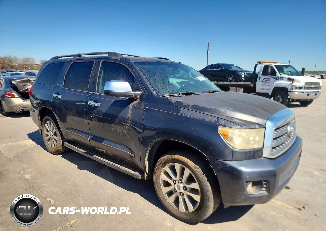 2008 Toyota Sequoia Limited VIN:5TDZY68A28S013339 - 4
