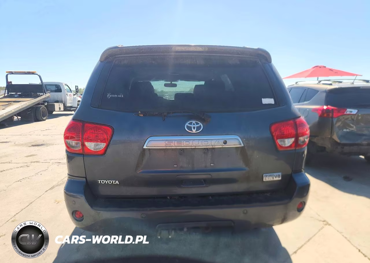 2008 Toyota Sequoia Limited VIN:5TDZY68A28S013339 - 6