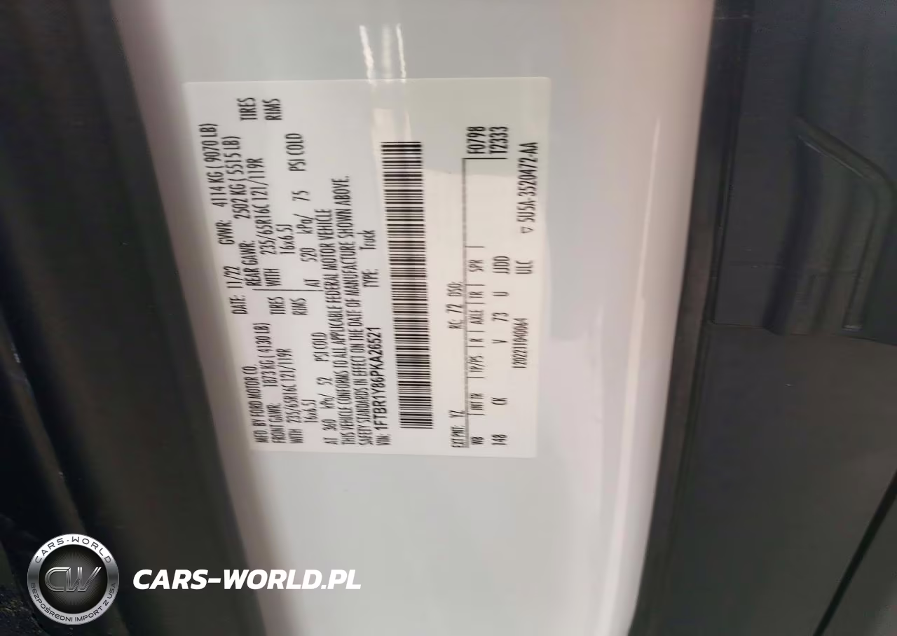 2023 Ford Transit T-250 Delivery Van VIN:1FTBR1Y86PKA26521 - 13