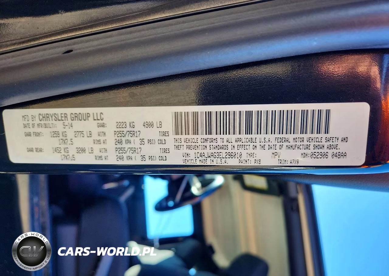 2014 Jeep Wrangler Sport VIN:1C4AJWAG3EL296010 - 12