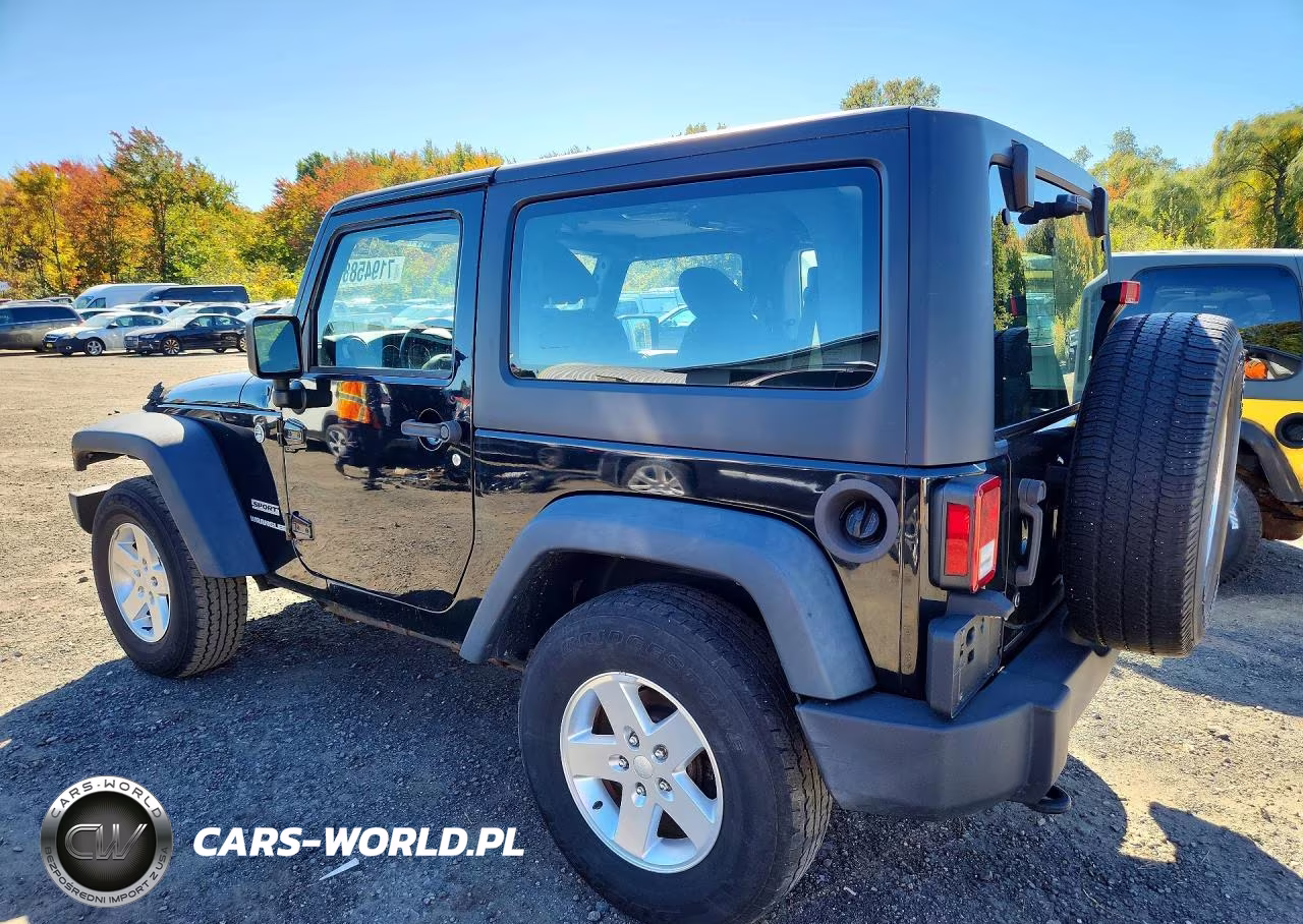 2014 Jeep Wrangler Sport VIN:1C4AJWAG3EL296010 - 2
