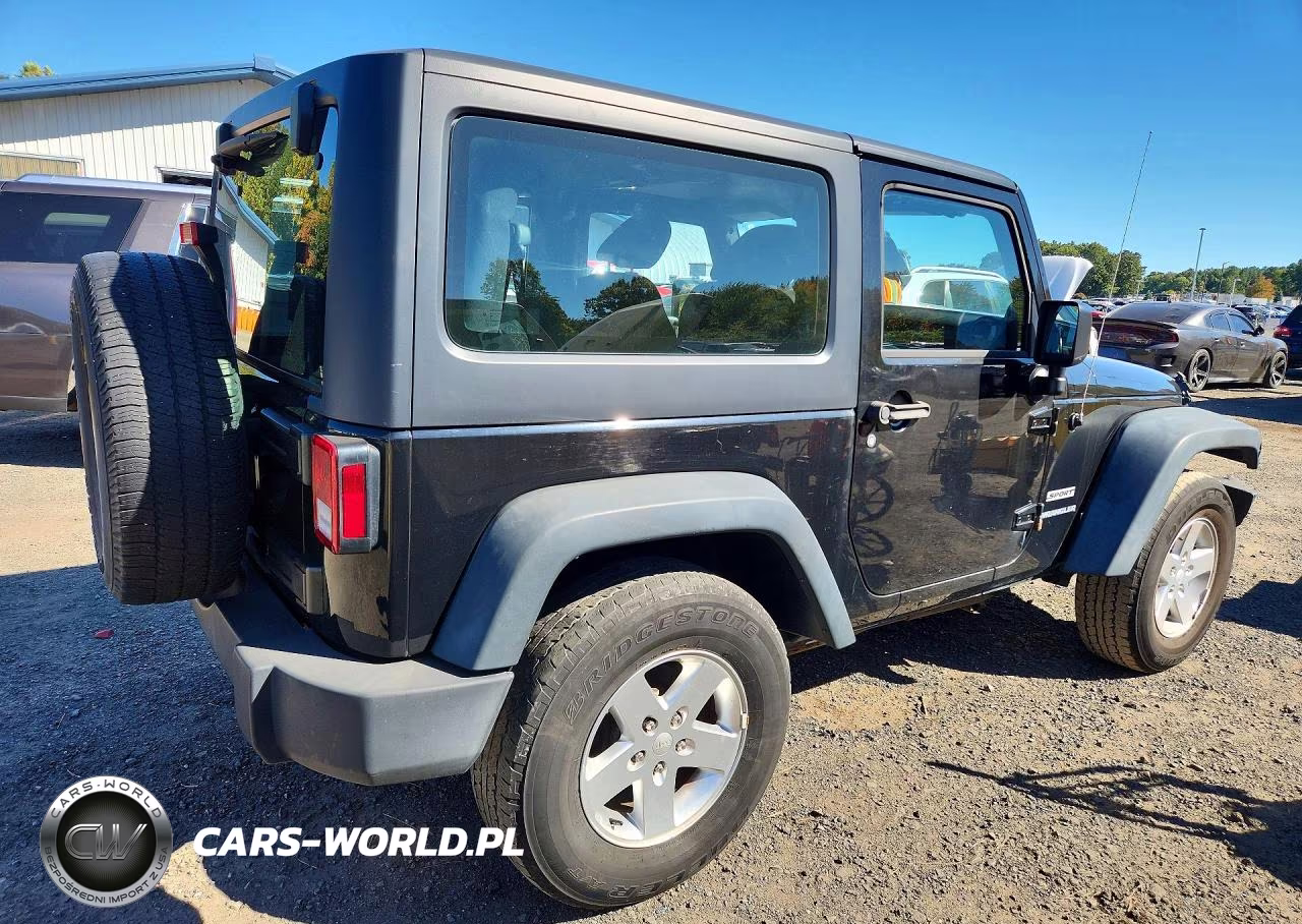 2014 Jeep Wrangler Sport VIN:1C4AJWAG3EL296010 - 3