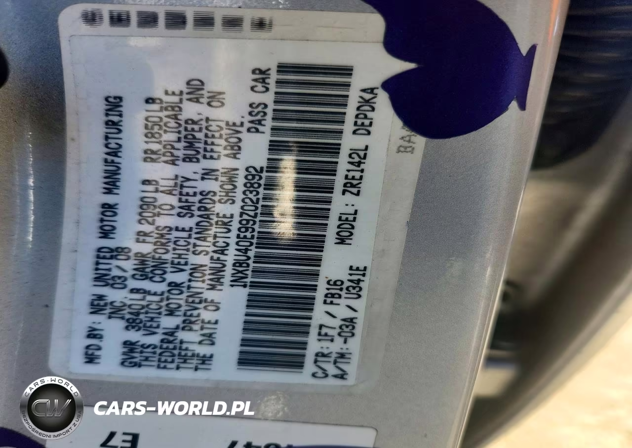 2009 Toyota Corolla Le VIN:1NXBU40E99Z023892 - 13