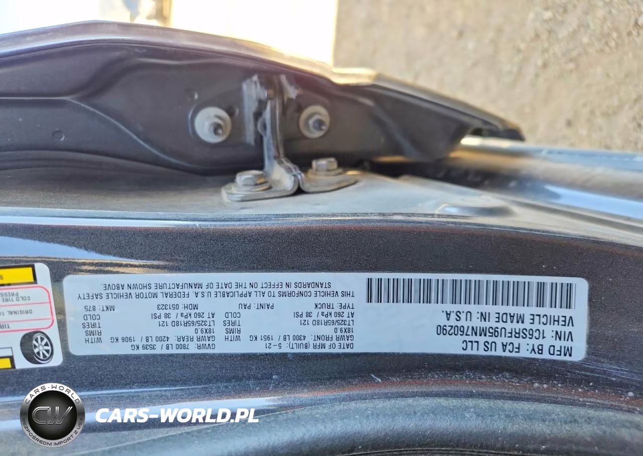 2021 Ram 1500 Trx VIN:1C6SRFU95MN760290 - 12