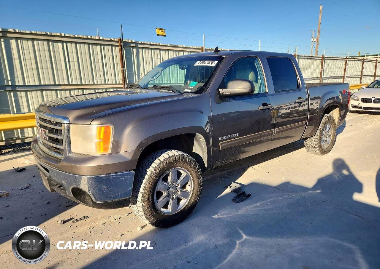 2012 GMC Sierra K1500 Sle VIN:3GTP2VE78CG179237 - 1