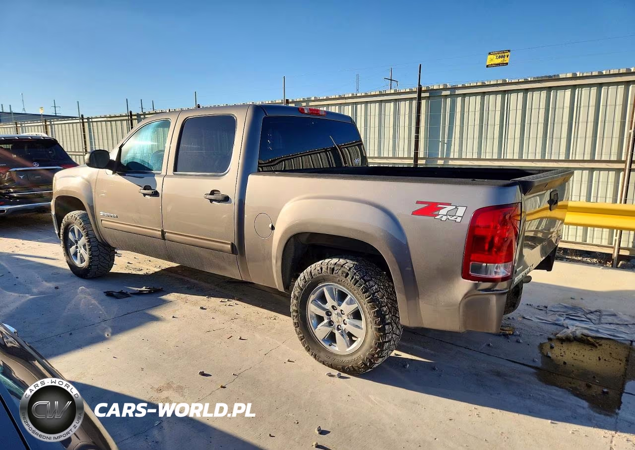 2012 GMC Sierra K1500 Sle VIN:3GTP2VE78CG179237 - 2