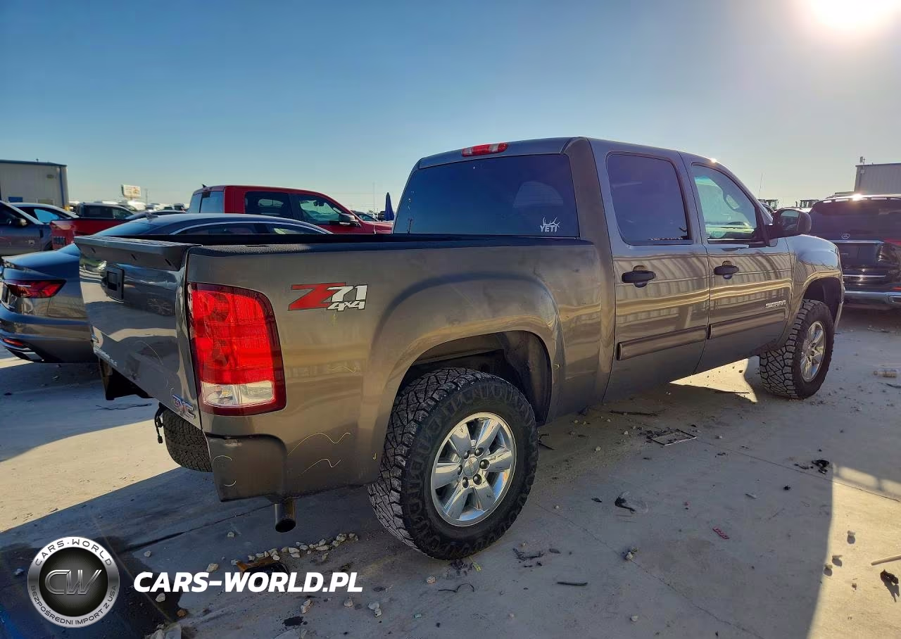 2012 GMC Sierra K1500 Sle VIN:3GTP2VE78CG179237 - 3