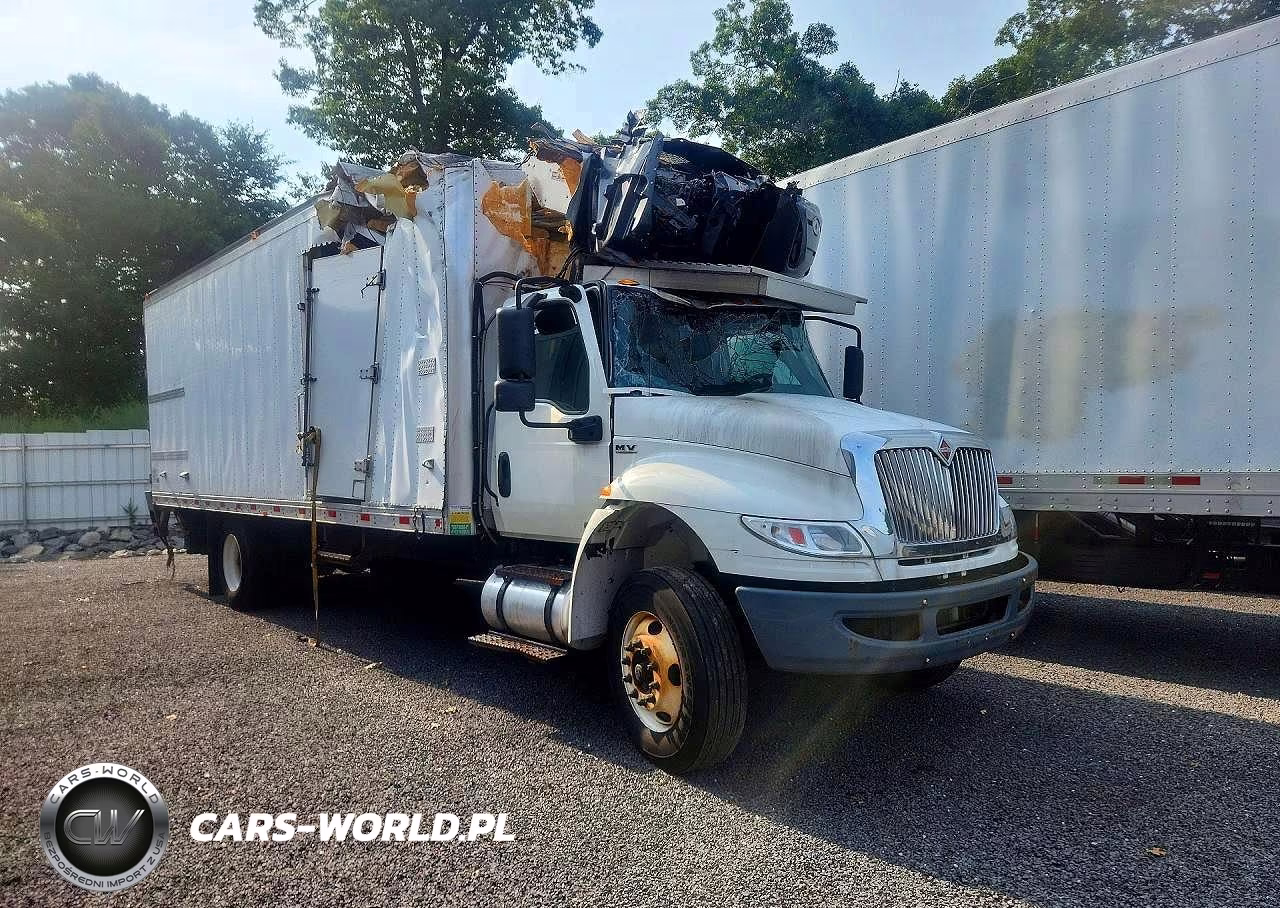 2022 International Mv607 Refrigerated Box Truck VIN:3HAEUMML6NL553389 - 4