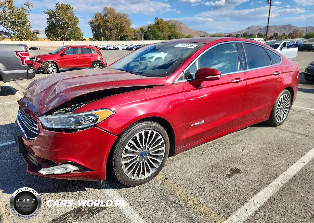 2018 Ford Fusion Titanium-Platinum Hev