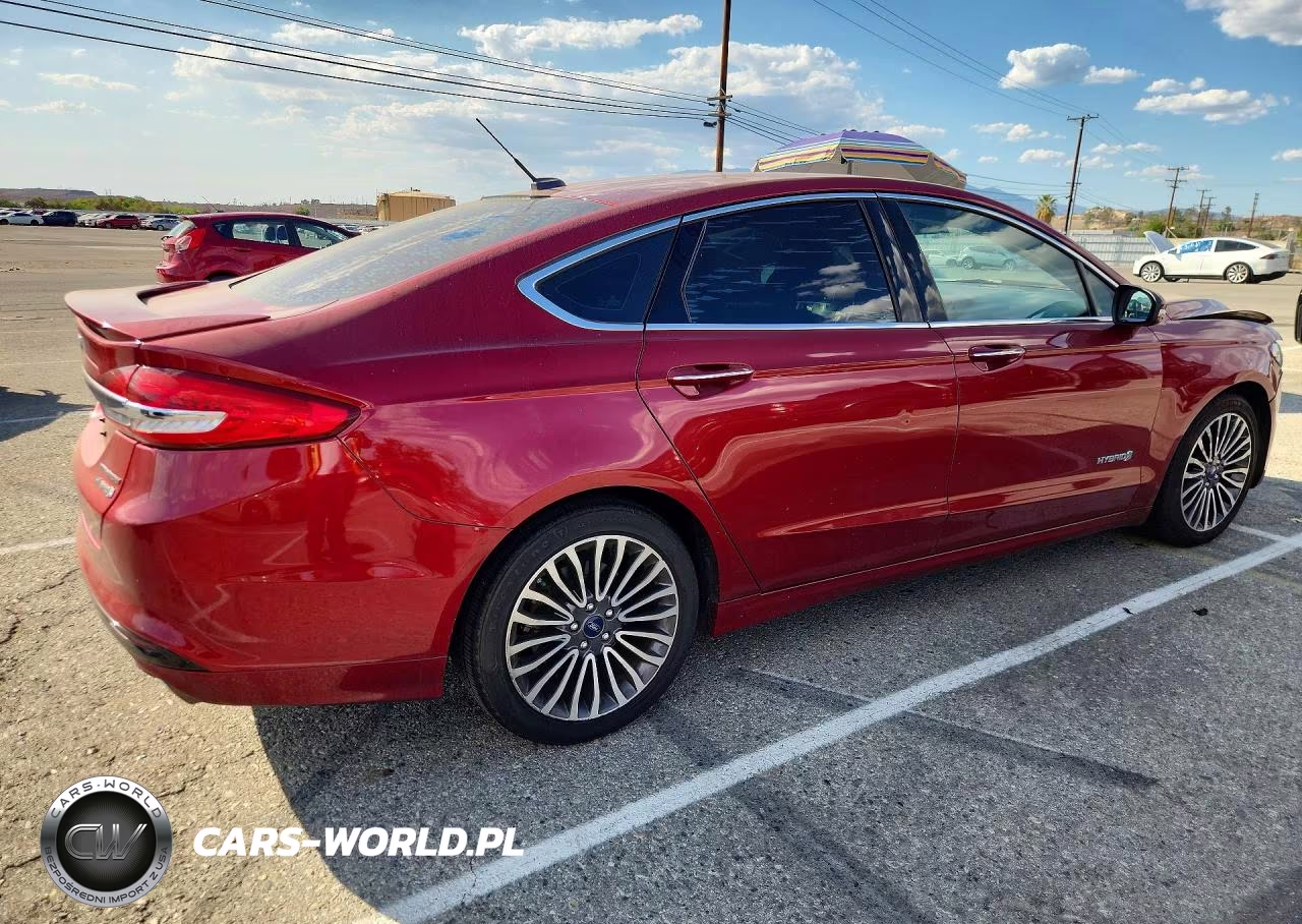 2018 Ford Fusion Titanium-Platinum Hev VIN:3FA6P0RU2JR161565 - 3