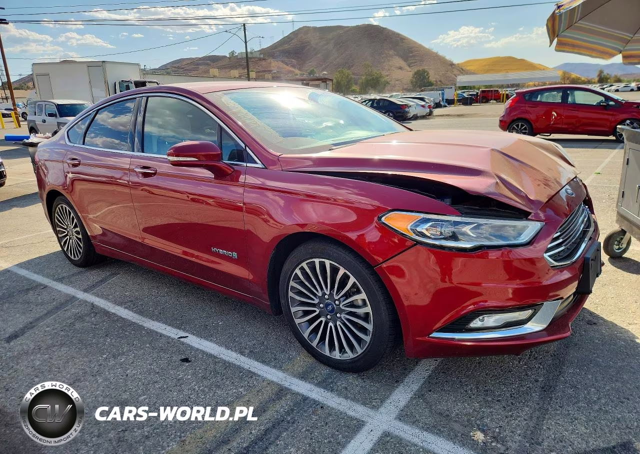 2018 Ford Fusion Titanium-Platinum Hev VIN:3FA6P0RU2JR161565 - 4