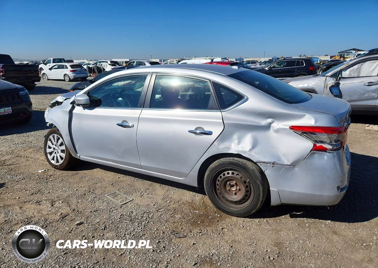 2015 Nissan Sentra Sv VIN:3N1AB7AP0FL693346 - 2