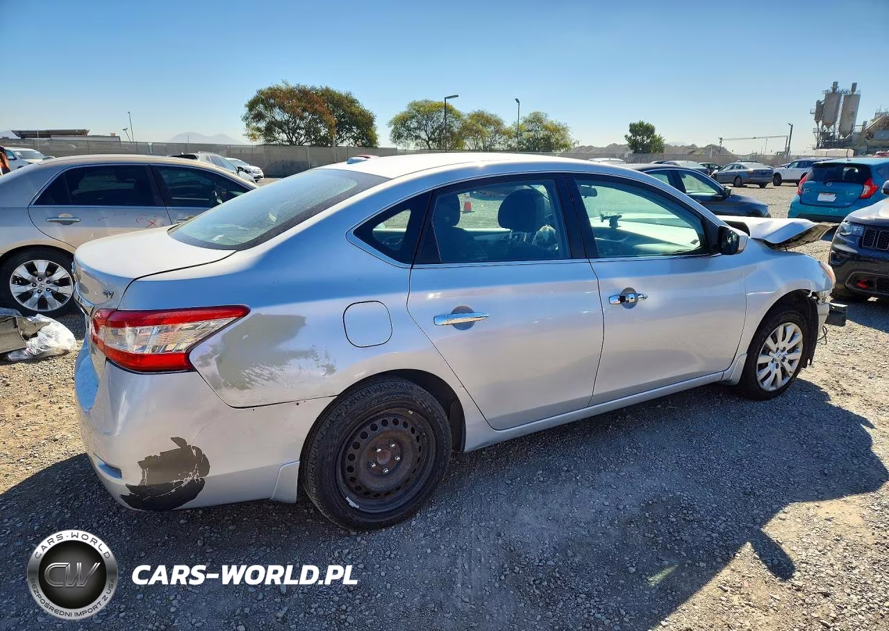 2015 Nissan Sentra Sv VIN:3N1AB7AP0FL693346 - 3