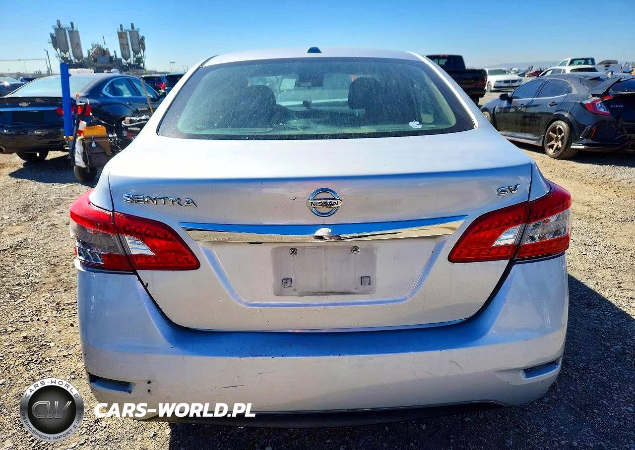 2015 Nissan Sentra Sv VIN:3N1AB7AP0FL693346 - 6