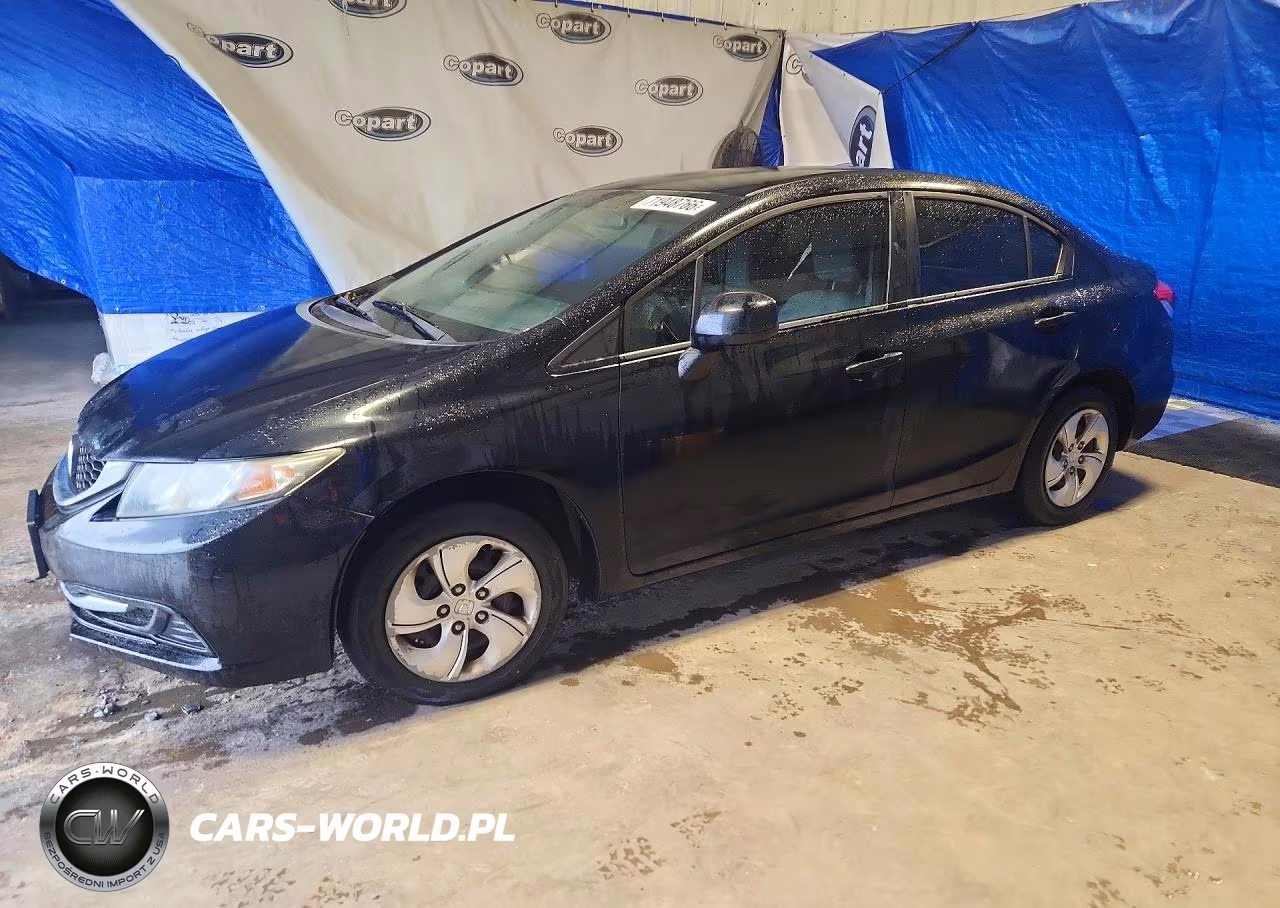 2013 Honda Civic Lx VIN:19XFB2F56DE067881 - 1