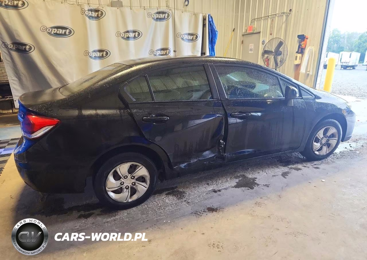 2013 Honda Civic Lx VIN:19XFB2F56DE067881 - 3