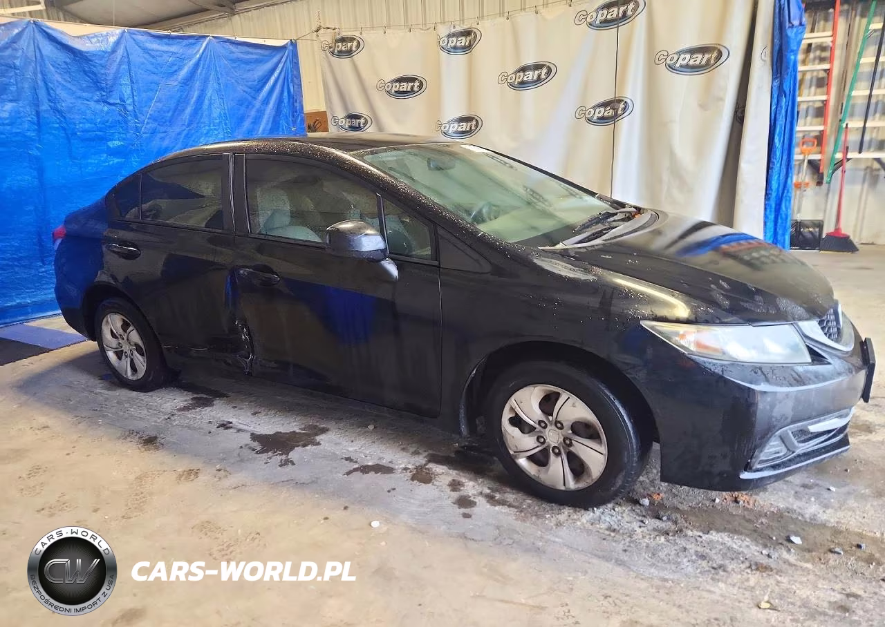 2013 Honda Civic Lx VIN:19XFB2F56DE067881 - 4