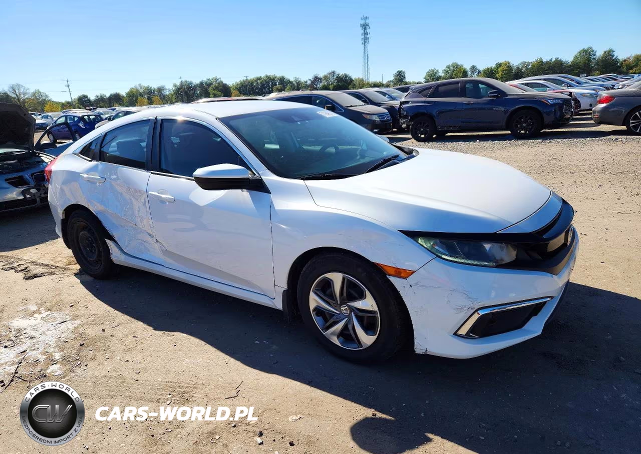 2019 Honda Civic Lx VIN:2HGFC2F66KH553261 - 4