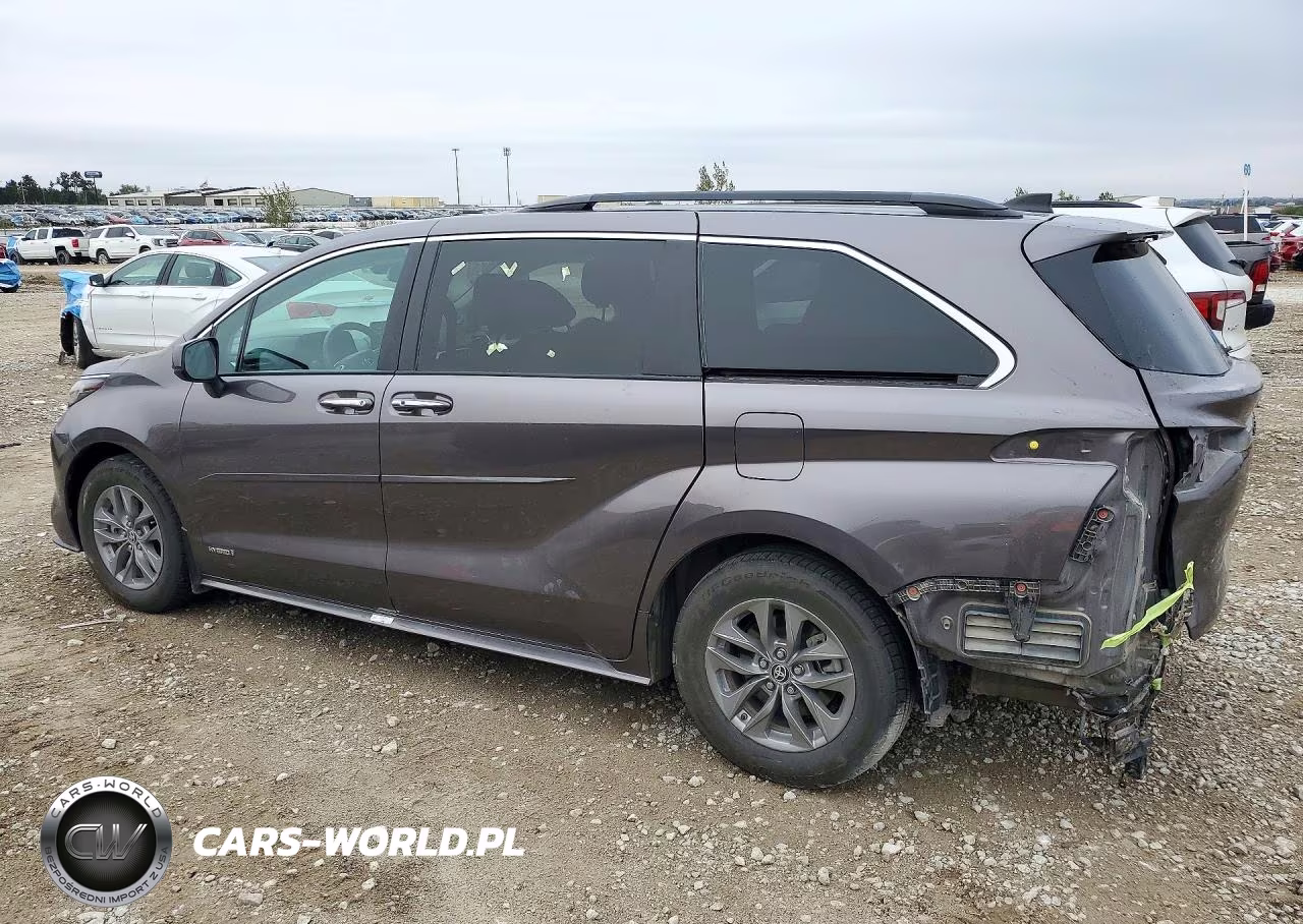 2021 Toyota Sienna Xle VIN:5TDJRKEC8MS037535 - 2