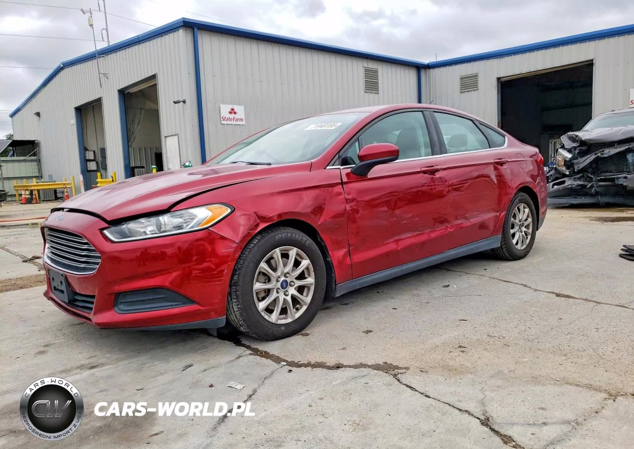 2016 Ford Fusion S VIN:3FA6P0G79GR273432 - 1