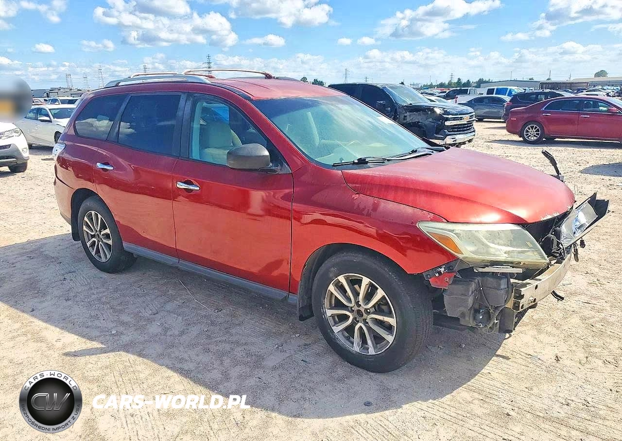 2013 Nissan Pathfinder S VIN:5N1AR2MN0DC616406 - 4